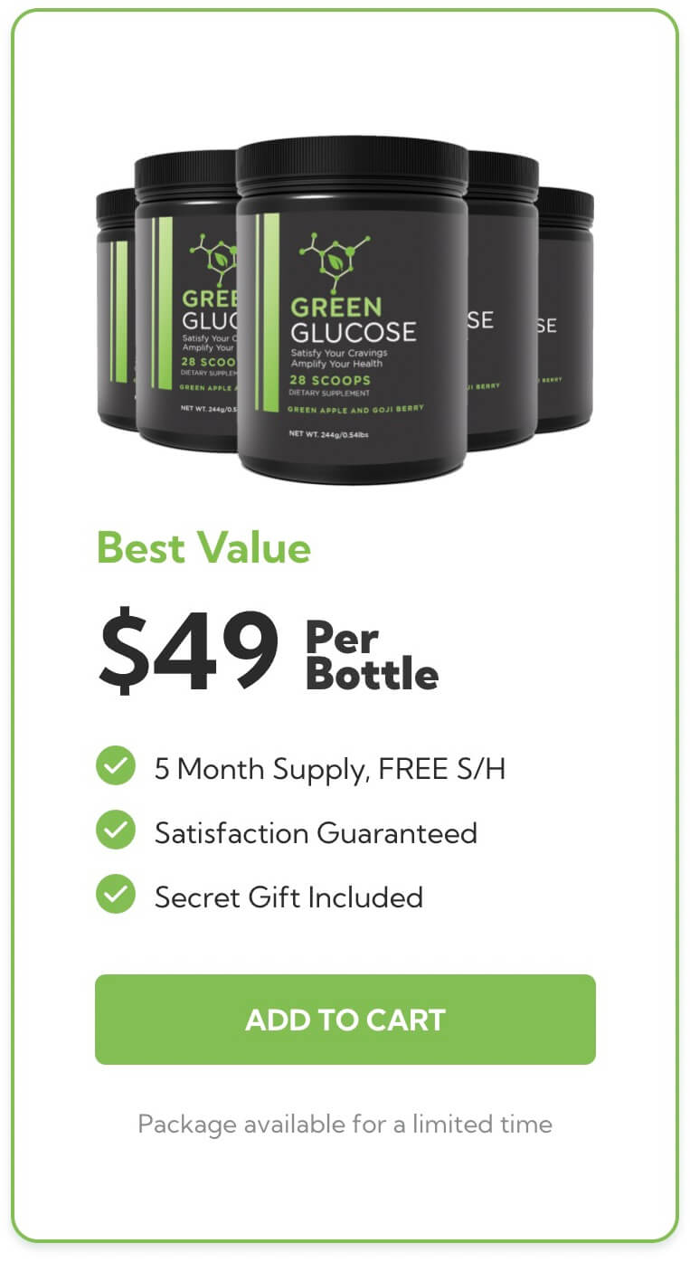 Buy Green Glucose 6 Bottles